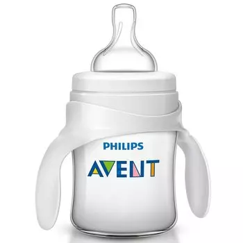 Бутылочка Philips Avent Classic+ с ручками, 125 мл