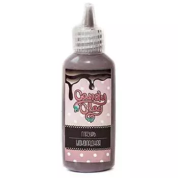 Candy Clay Масса для лепки. Глазурь "Шоколадная", 22 мл