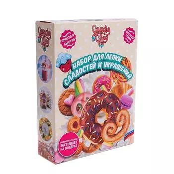 Candy Clay Масса для лепки "Набор для лепки сладостей и украшений"