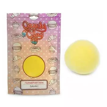 Candy Clay Полимерная кондитерская глина, банан, 100 г