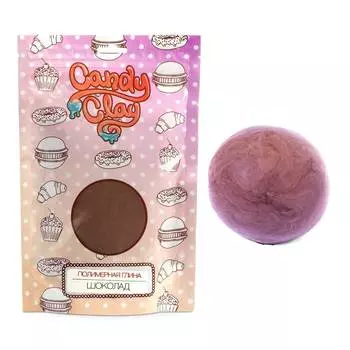 Candy Clay Полимерная кондитерская глина, шоколад, 100 г