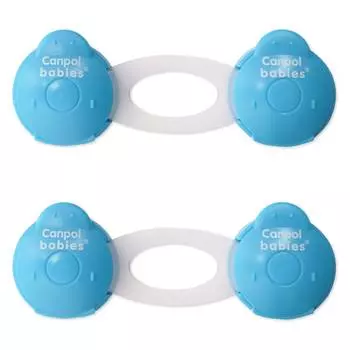 Canpol Блокиратор многофункциональный (короткий) - 2 шт., арт. 74/010, цвет: синий