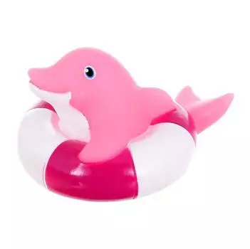 Canpol Игрушка для ванны "Зверюшки", 2/994, 0+, розовый дельфин