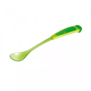 Canpol Ложка с длинной ручкой, 56/582, 4+ мес., зеленая