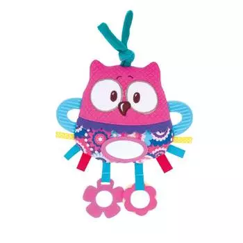 Canpol Мягкая большая игрушка-погремушка Forest Friends "Сова"