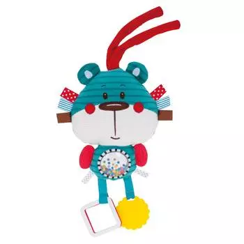 Canpol Мягкая большая игрушка-погремушка Forest Friends "Медвежонок"