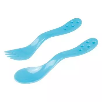 Canpol Набор столовых приборов в дорогу арт. 74/019, цвет: синий