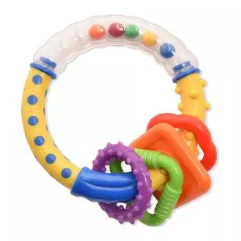 Canpol Погремушка "Колечки разноцветные" 0+