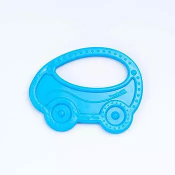 Canpol Прорезыватель мягкий, 0+, 13/118, голубая машинка