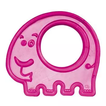 Canpol Прорезыватель мягкий, 13/109, 0+ мес., розовый слоник