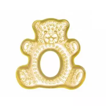 Canpol Прорезыватель водный охлаждающий "Улыбка", 2/224, 0+, желтый мишка