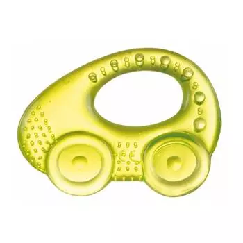 Canpol Прорезыватель водный "Автомобиль", цвет желтый