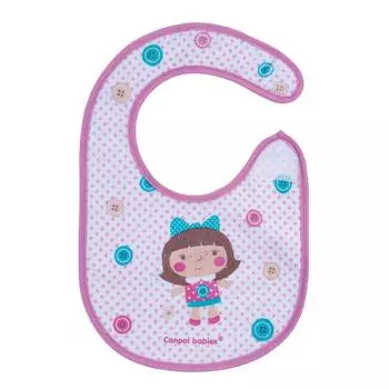 Canpol Toys Нагрудник хлопковый арт. 15/109 цвет розовый