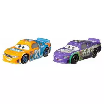 Cars Набор из 2 базовых машинок, Паркер Питстоп и Скоростная Комета