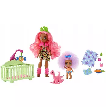 Cave Club Игровой набор "Няня" с двумя куклами