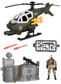 CHAP MEI "Солдаты - Стремительная атака на вертолете 545008-2" - набор фигурок