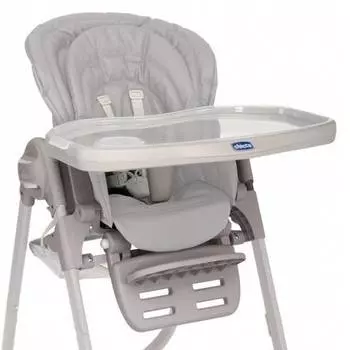 Чехол для стульчика Chicco Polly Magiс, Light Grey