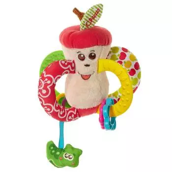 Chicco Игрушка-погремушка "Вкусное яблочко"