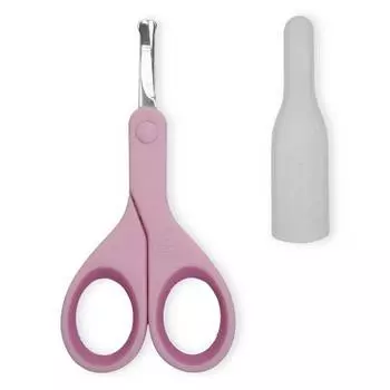 Chicco Ножницы с закругленными концами 0 мес.+, цвет розовый, 320611028