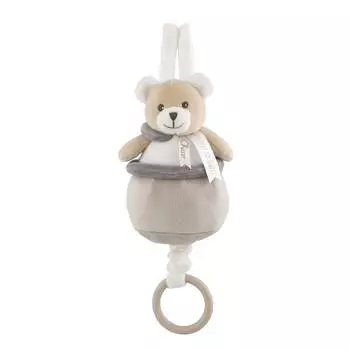 Chicco Подвеска мягкая музыкальная "Медвежонок Doudou"