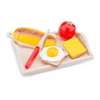 Classic Toys Нарезка еды "Поднос с завтраком"
