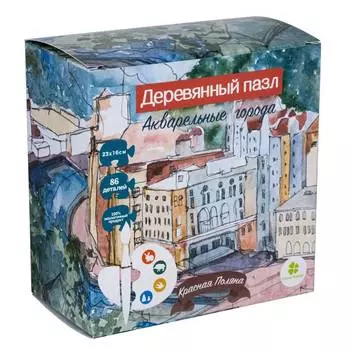 Clever energy Деревянный пазл Красная Поляна, 86 деталей