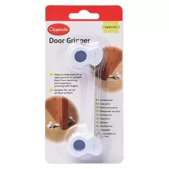 Clippasafe Блокатор межкомнатных дверей напольный, белый