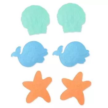 Clippasafe Мини-коврики против скольжения для ванной