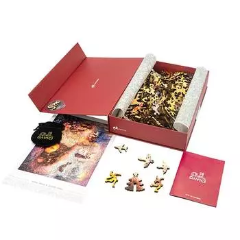 Davici Деревянный пазл "Зимние сны"