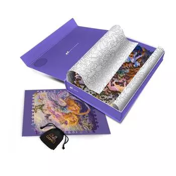 Davici Деревянный пазл "Знак зодиака. Близнецы"