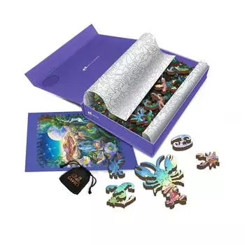 Davici Деревянный пазл "Знак зодиака. Рак"