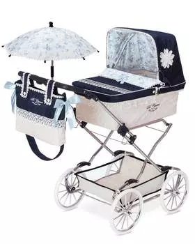 DeCuevas Toys Коляска с сумкой и зонтиком серии Романтик, 90 см