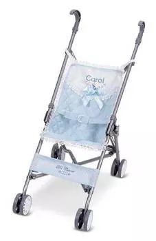 DeCuevas Toys Коляска трость голубая серия Кэрол, 56 см
