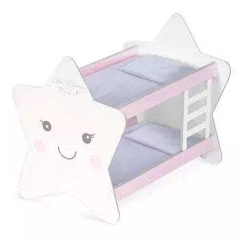 DeCuevas Toys Кроватка для куклы двухъярусная серии Мартин 51 см