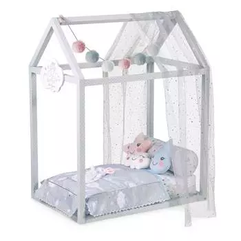 DeCuevas Toys Кроватка для куклы с аксессуарами серии Мартин, 83 см
