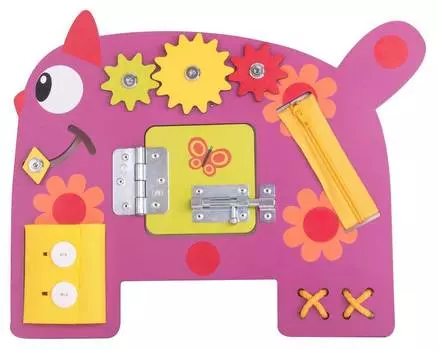 Деревяшки Бизиборд "Кошечка Мяу"