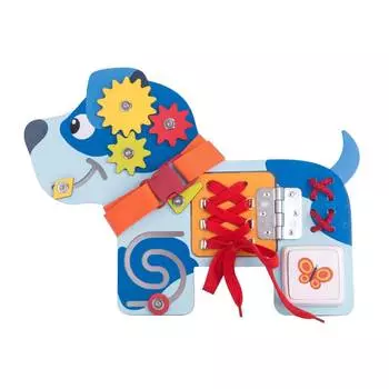 Деревяшки Бизиборд "Собачка Гав-Гав"