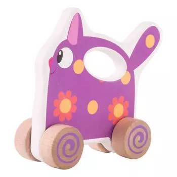 Деревяшки Каталка "Кошечка Мяу"