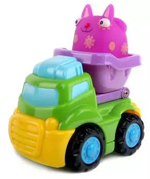 Деревяшки Набор транспортный Кошечка Мяу