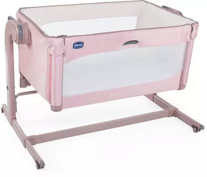 Детская кроватка Chicco Next 2 Me Magic Candy Pink