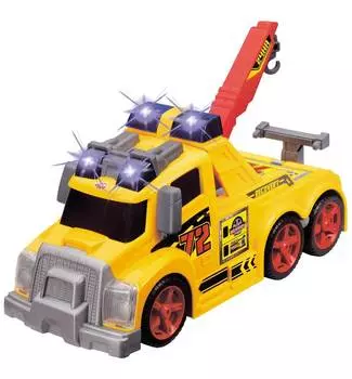 Dickie Грузовик для буксировки, со светом и звуком, свободный ход, 33 см