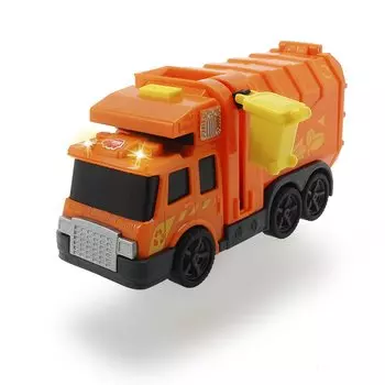 Dickie Мусоровоз со светом и звуком, 15см
