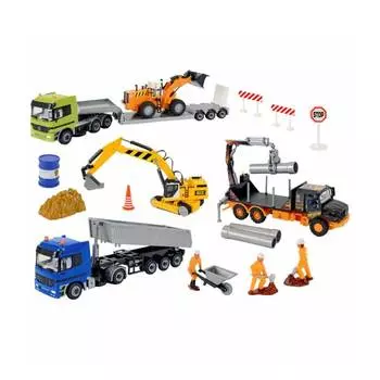 Dickie Набор строительной техники, 1:43