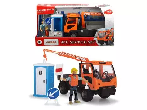 Dickie Toys игровой набор "Санитарный сервис" 7 аксессуаров Playlife, 21.5 см, свет, звук, 3835005