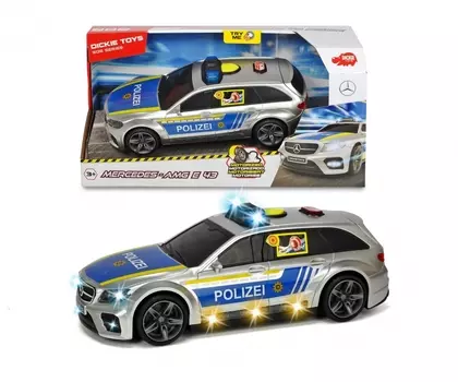 Dickie Toys машинка "Полицейский универсал Mercedes-AMG E43" 30 см, 3716018