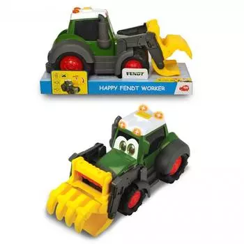 Dickie Toys погрузчик "Happy Fendt Worker" 30 см, свет, звук, 3815010