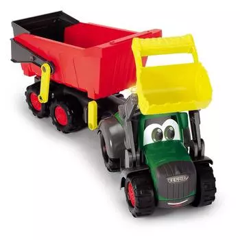 Dickie Toys Трактор "Happy Farm трейлер" 65 см, свет, звук, 3819002