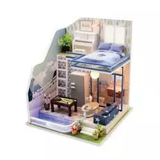 Diy MiniHouse Неоновый лофт M042