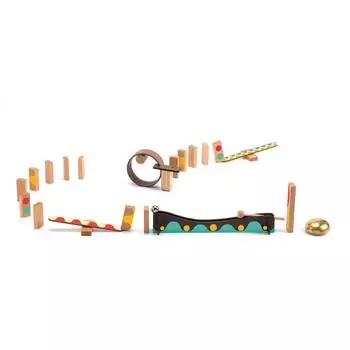 DJECO Деревянный конструктор Zig &amp; Go, 25 деталей