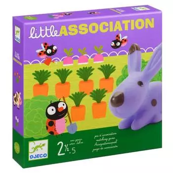 DJECO Карточная игра на ассоциации "Зверята"